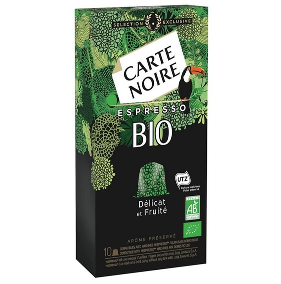 Carte Noire Intensity N 6 Bio Compatible Nespresso Capsules