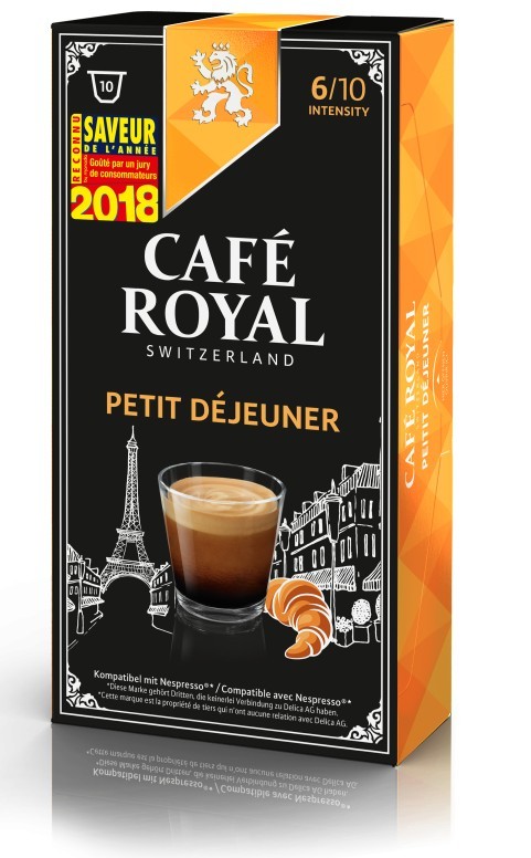 Cafe Royal Petit Dejeuner Coffee Compatible Nespresso