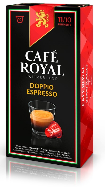 Cafe Royal Doppio Espresso Capsules Compatibles Nespresso