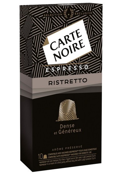 Carte Noire Coffee Pods Compatible Nespresso Ristretto