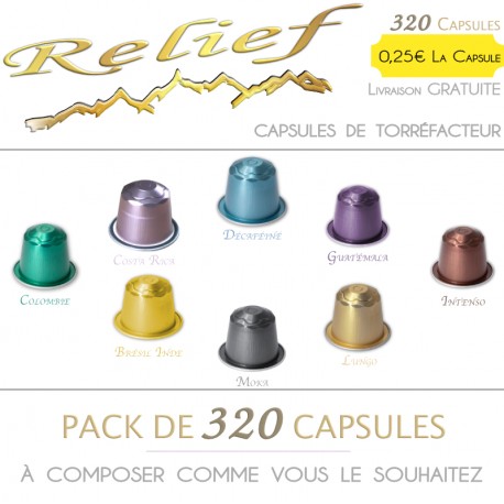 Pack Découverte Capsules Compatibles Nespresso® - 3x10 - L'Or Espresso