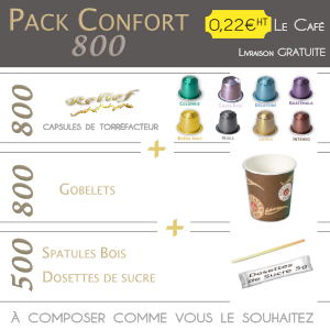 Pack 2400 capsules compatibles Nespresso ®